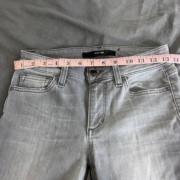 Joe's Jeans Skinny Ankle Stretch Denim Gray Modern Repurposed Women's View Image - Picture 5 of 10